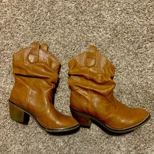 Xappeal “cowgirl” boots. Well-loved.